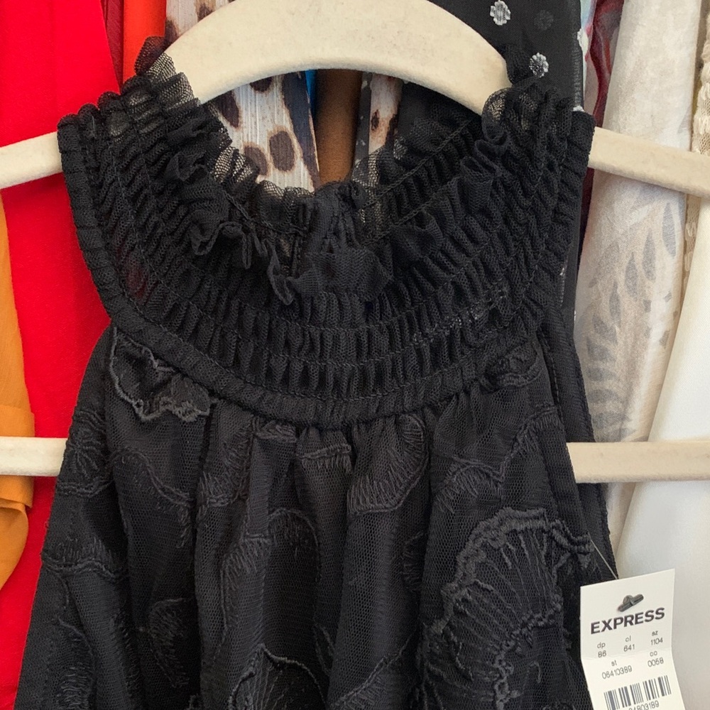 Express Black Sleeveless Top